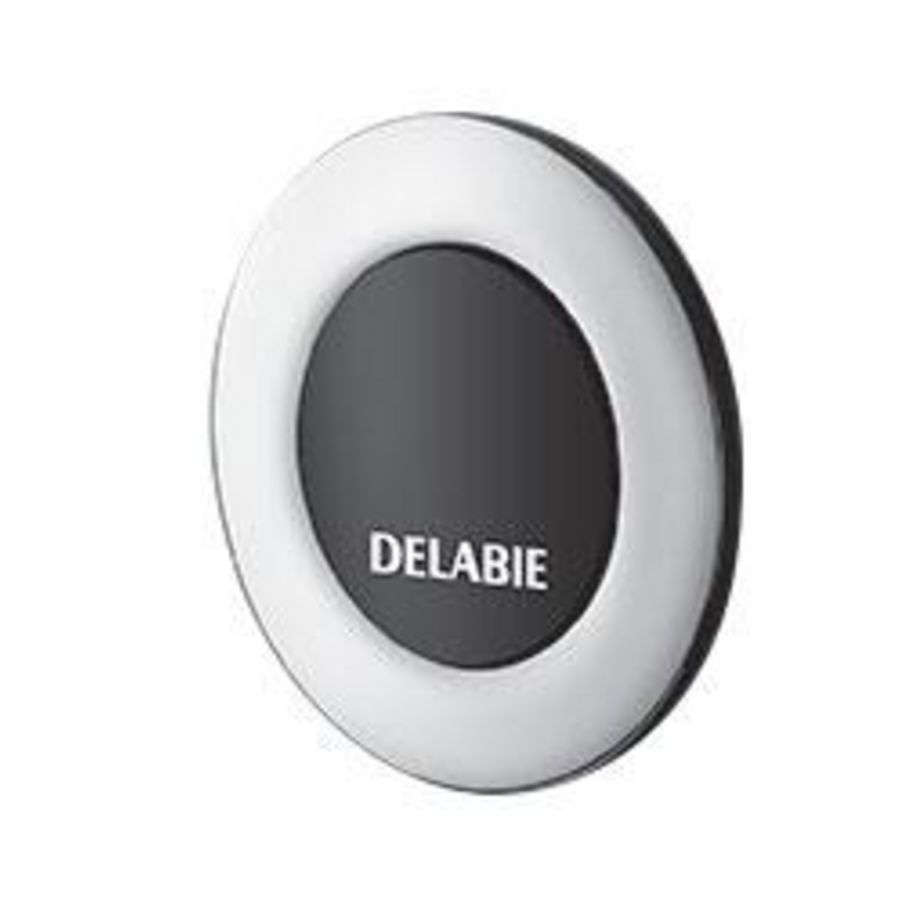 Wastafelkraan M1/2" 230/12V voor paneel 1-12mm z. uitloop