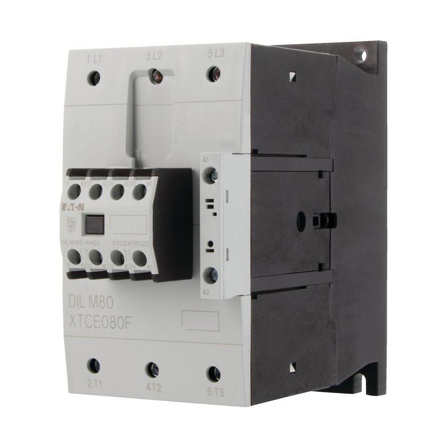 Magneetschakelaar DILM80-22(RDC24) (24-27VDC) 37kW 0m 0v