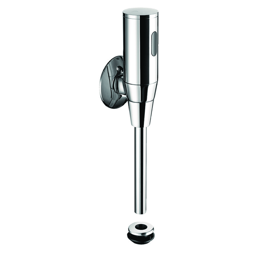 PROMO Schelltronic infrarood urinoirspoeler batterijvoeding 6V chroom incl. 15mm spoelpijp en mulet (011150699)