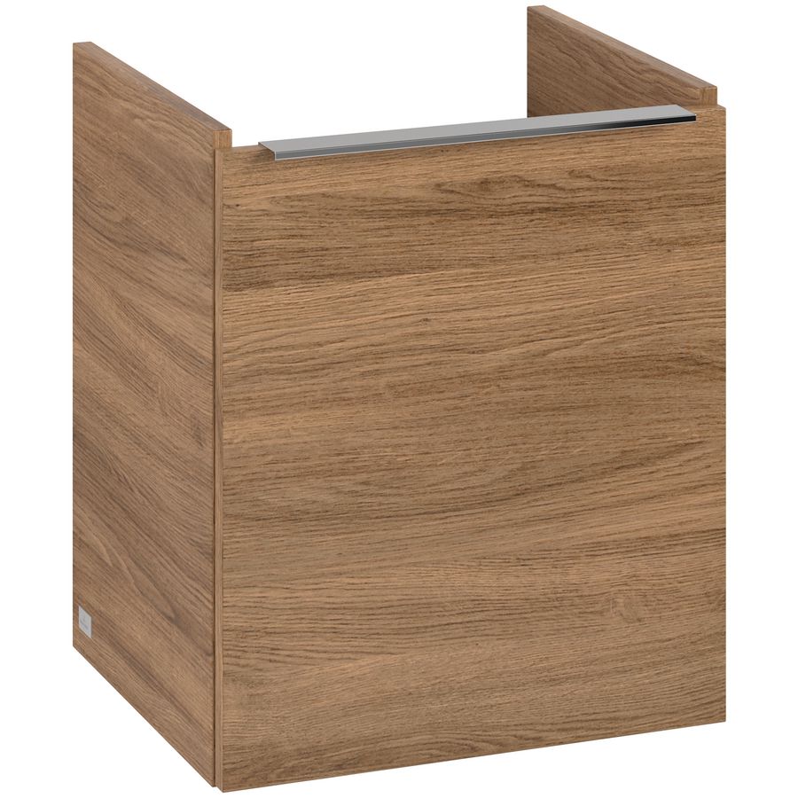Wastafelonderkastkast ARCHITECTURA 400x470x345mm Oak Kansas greep alu. glans