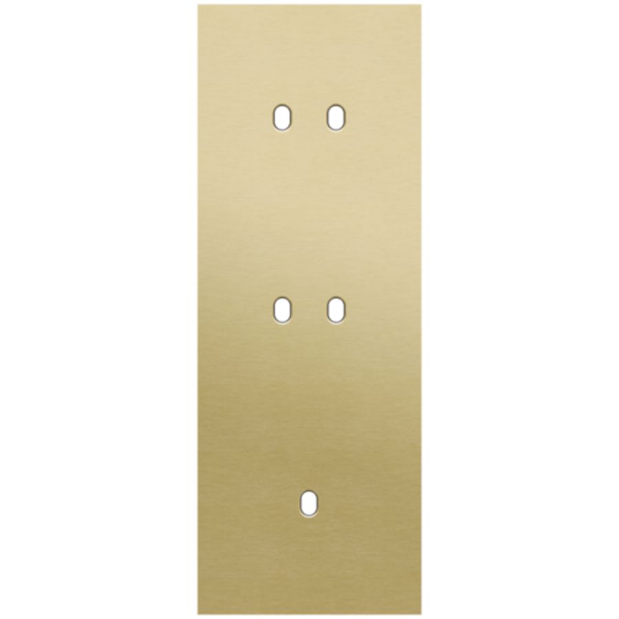 Afdekplaat 3-voud vertic. 71mm centerafst 227-57954