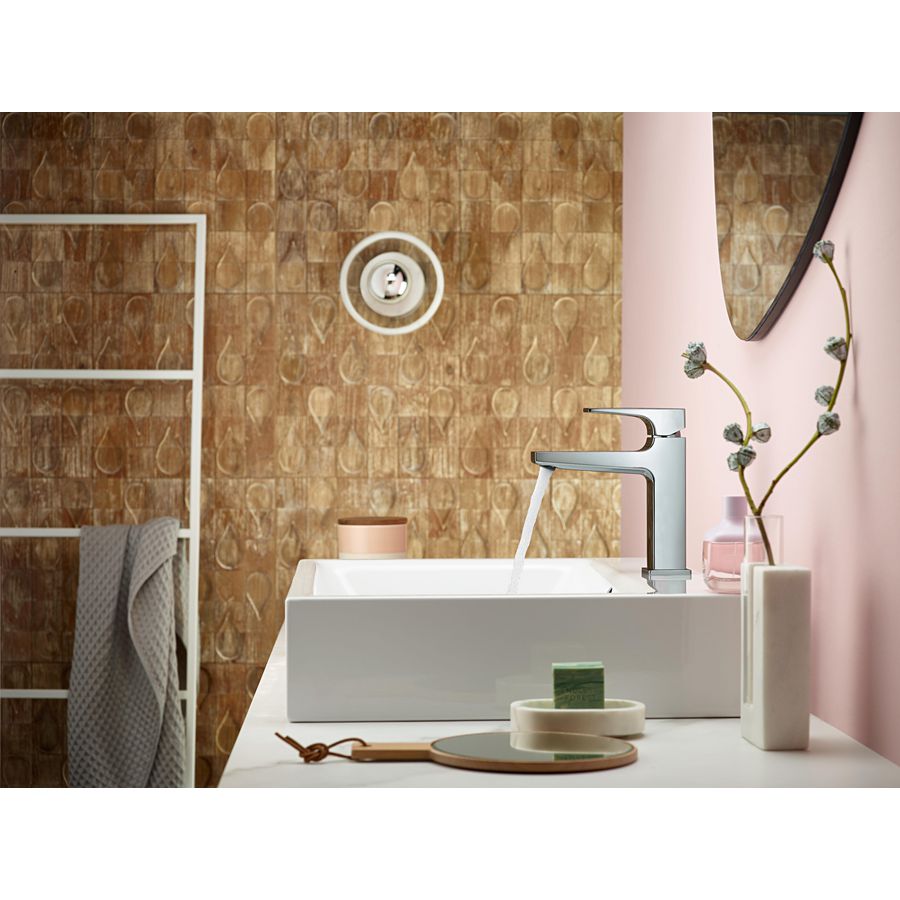 Metropol 1-hendel wastafelmengkraan 110 chroom