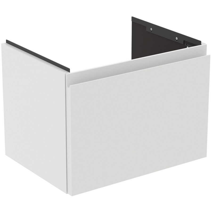 Wastafelmeubel 500x375x370mm matt white 1 lade Finesse