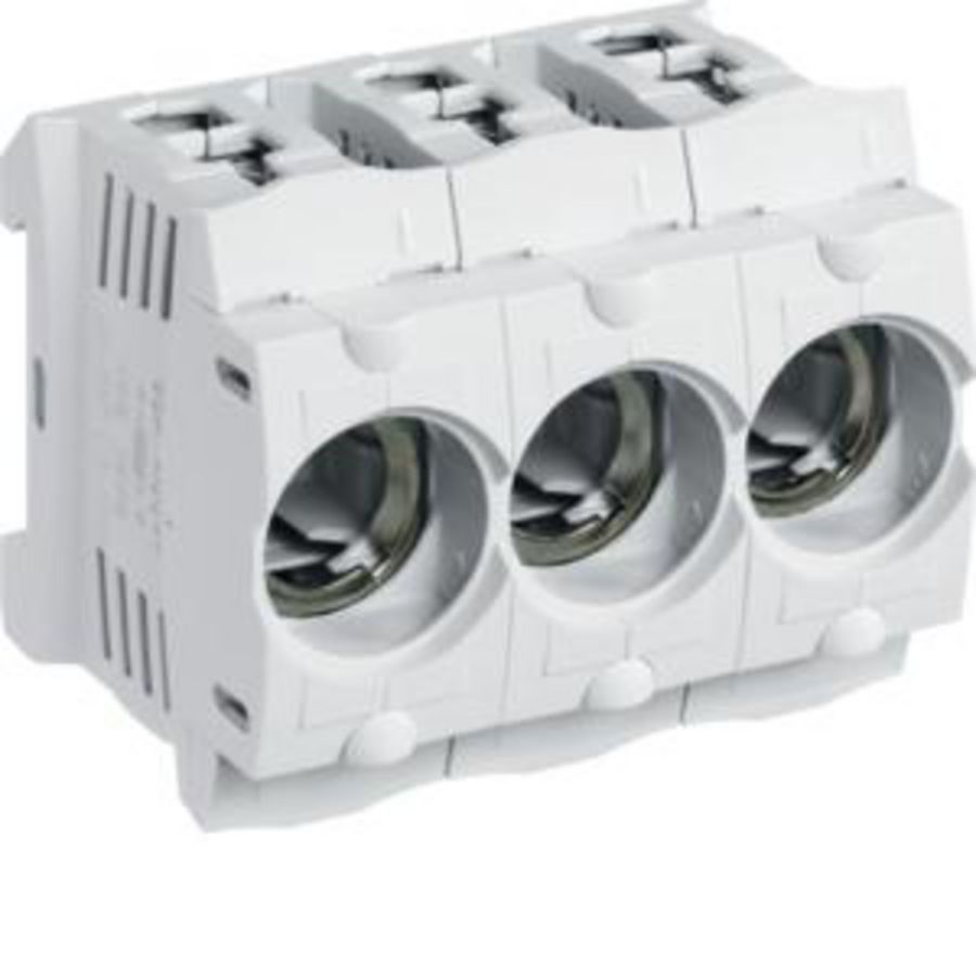 Zekeringhouder D02 kunststof 3P SIS/D02/3 VVE=3