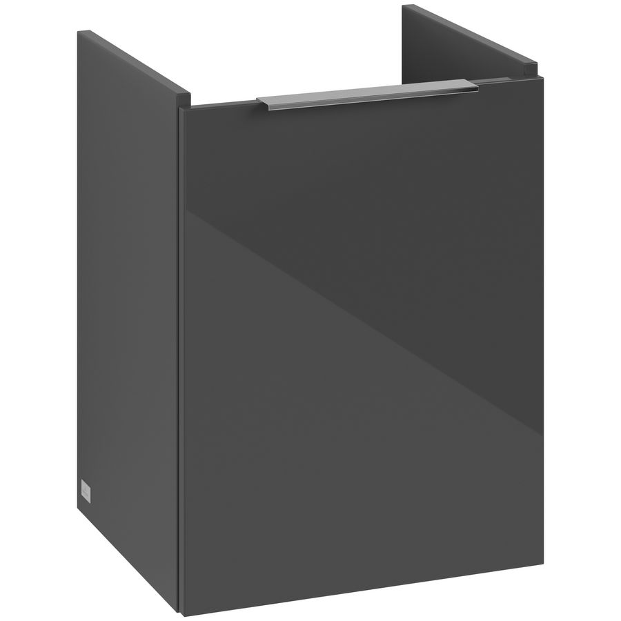 Wastafelonderkastkast ARCHITECTURA 400x520x345mm Grey B88200VT greep alu. glans