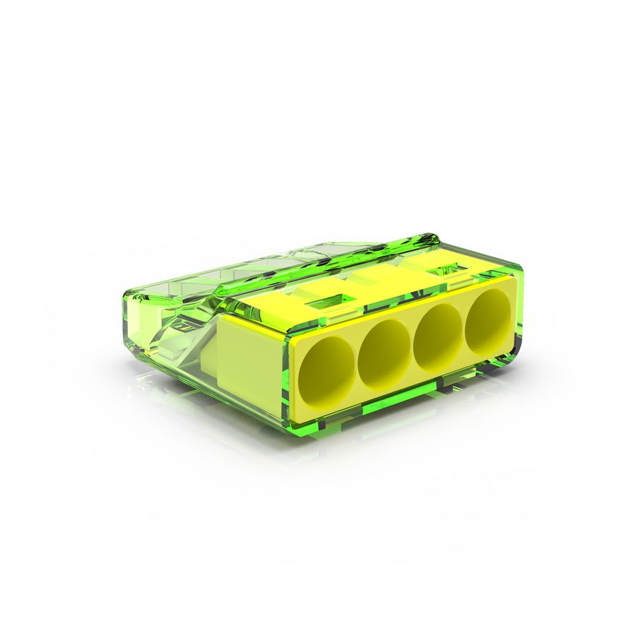 Doos a 75st. Transp. steeklasklem 4P m 0,2-2,5mm2