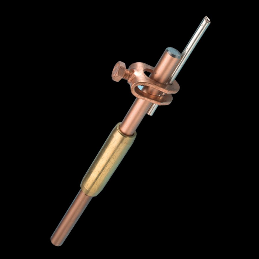 Aardelektrode koper diam 12,5mm 1,5 meter VVE=5