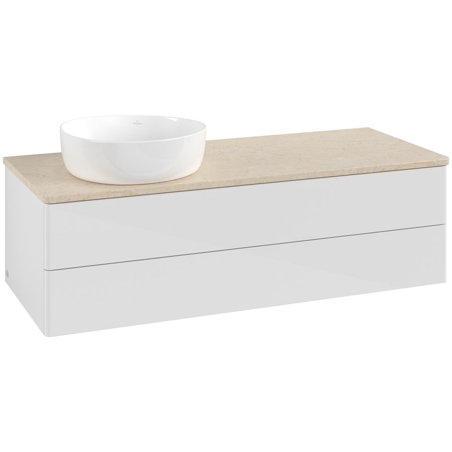 Wastafelonderkast Antao 1200x360x500mm G.White.L L22013GF