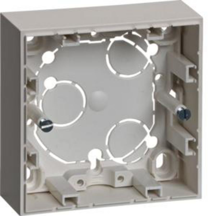 Renovatiebehuizing 1-v lage uitvoering berker S.1 polarwit