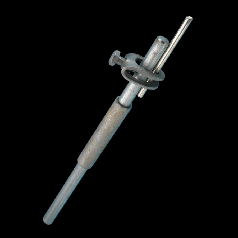 Aardelektrode verzinkt diam 16mm 3 meter VVE=5