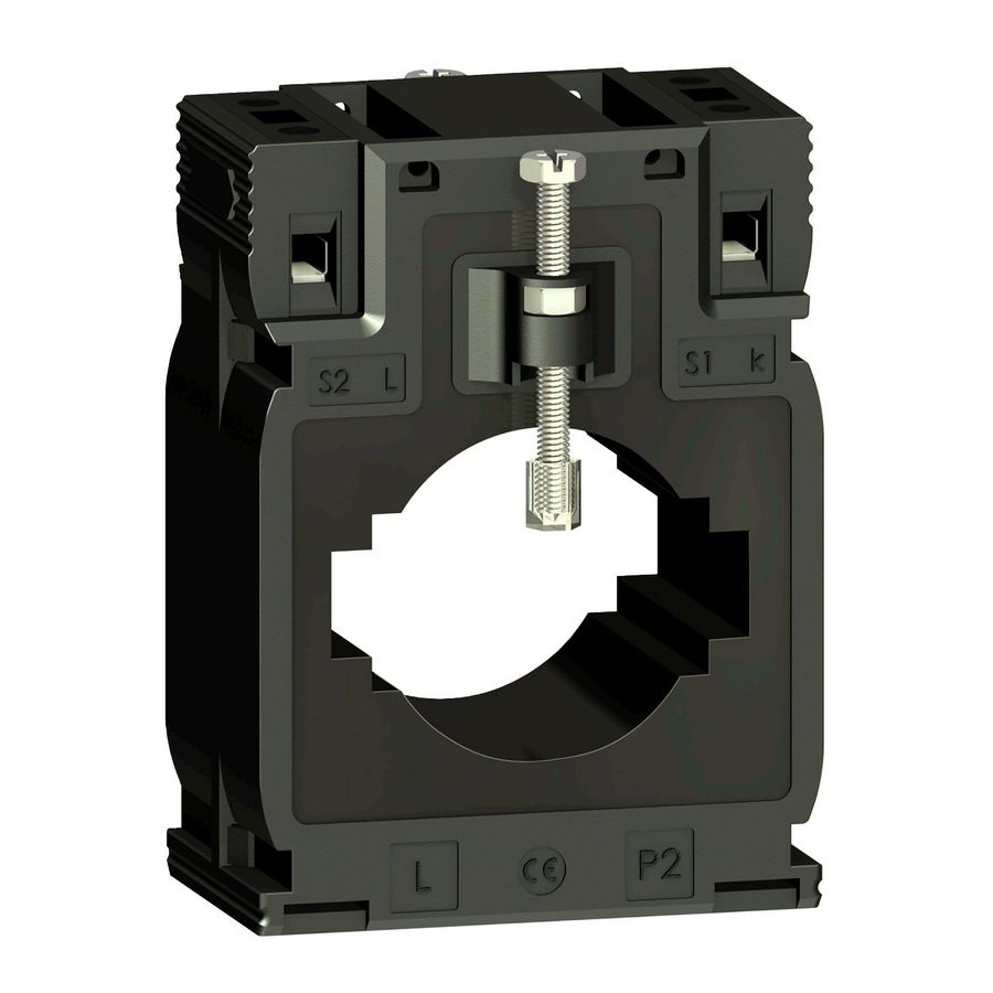 Stroommeet trafo Kabel 40/Rail 12x50/20x40mm In=500A/Isec