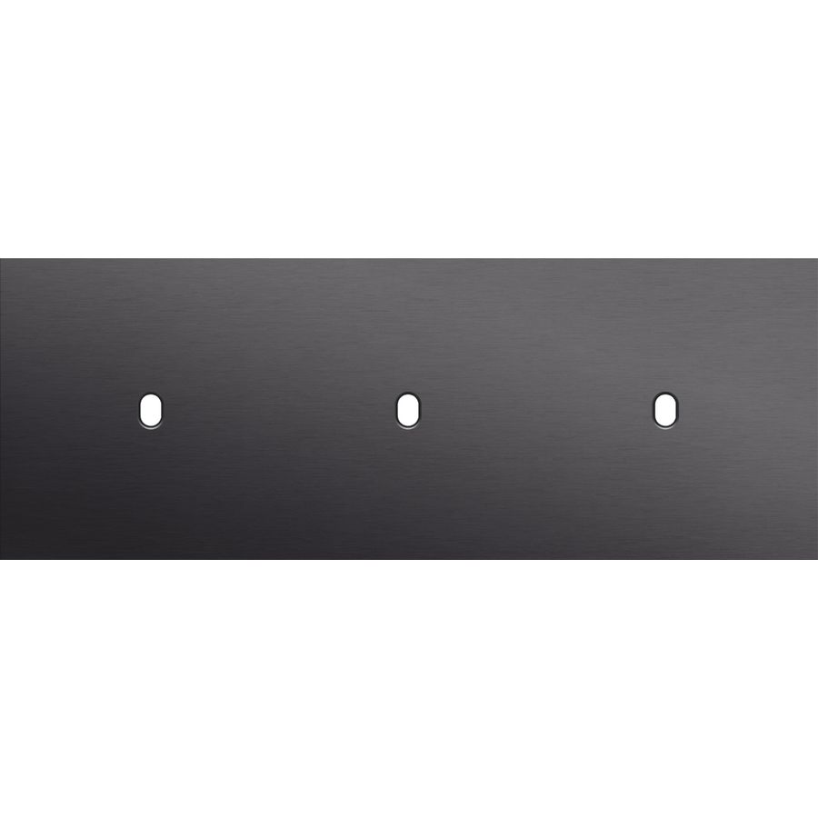 Afdekplaat 3-voud horiz. 71mm centerafst. 224-57701