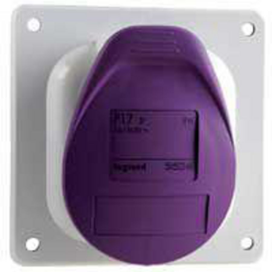 Stekker recht 24V 32A 2-polig IP44 P17 Tempra kleine HoH