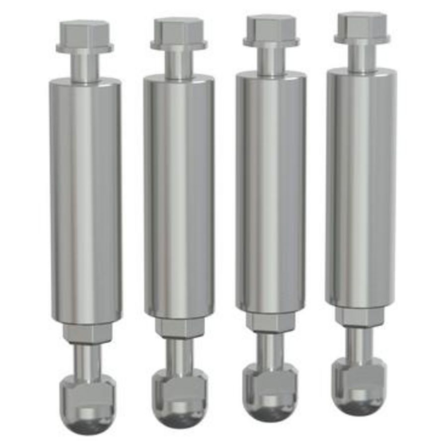 Doos a 4st. Niveauregelingsvoetjes 200mm RVS 316L Spacial SF