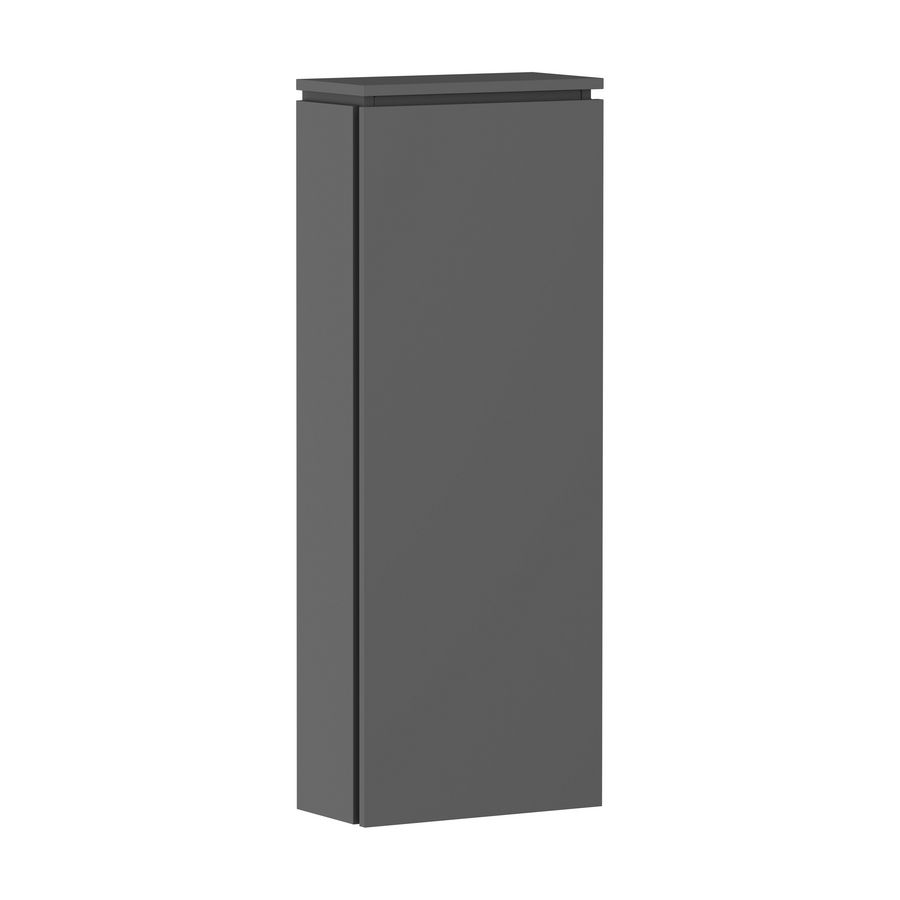 Badmeubelkast halfhoog Xilesa E 400/200 LI. Slate Matt Grey