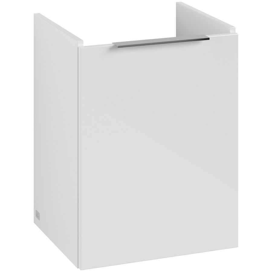 Wastafelonderkastkast ARCHITECTURA 400x520x345mm White B88201VS greep Volcano Black