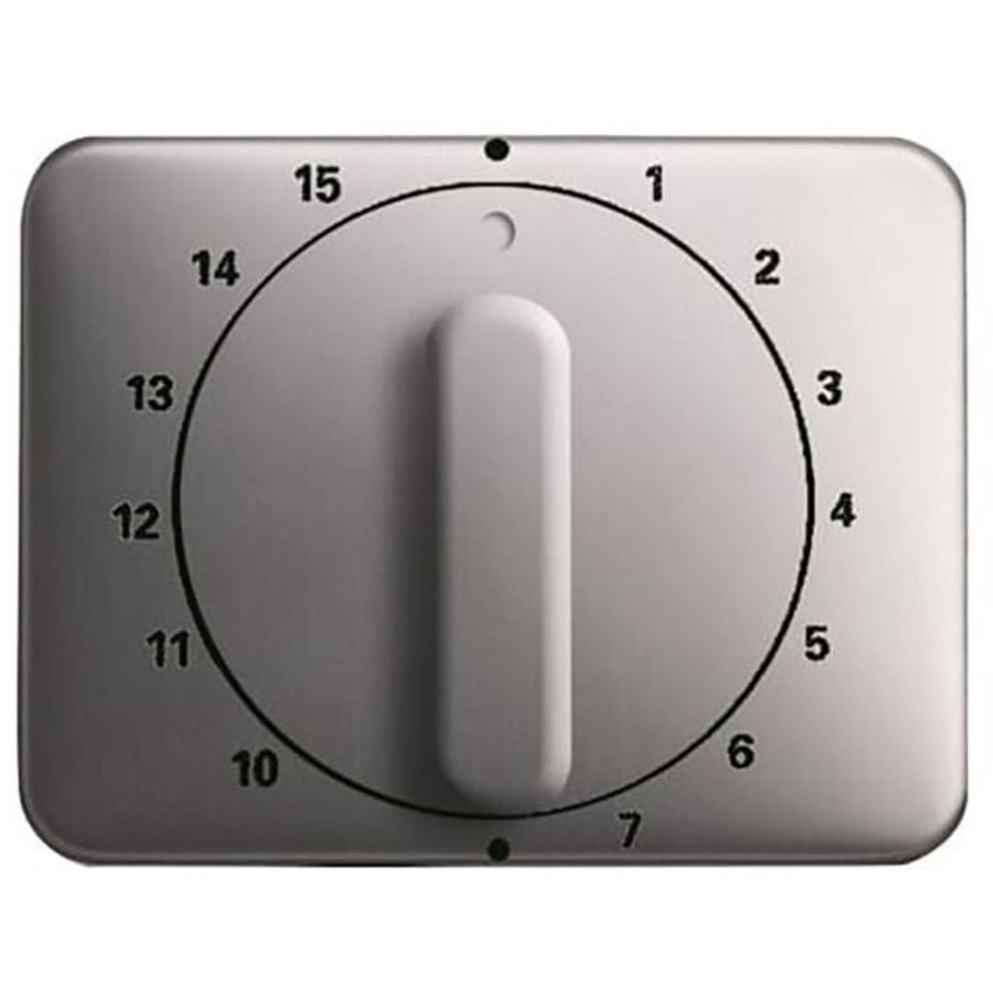 Centraalplaat + greep voor 1070U 15min a-platin (1770-20-101)