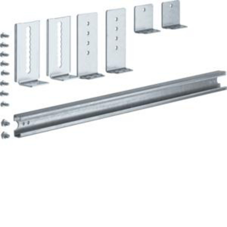 C-profiel met verdiepsbeugels 2 velden 500mm