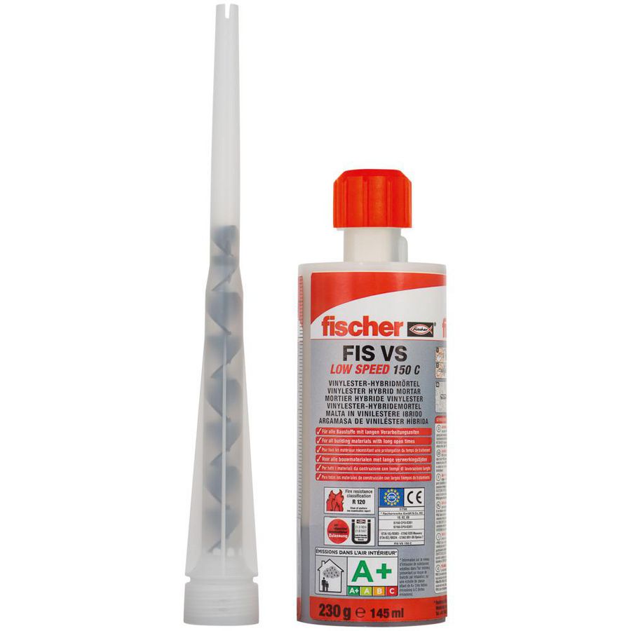 Injectiemortel FIS VS 150 C incl. 2x mengtuit + 6 injectiehulzen