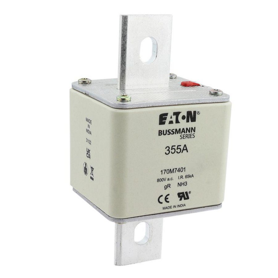Zekeringelement FUSE 355A 800V AC gR SIZE 3 DUAL IND