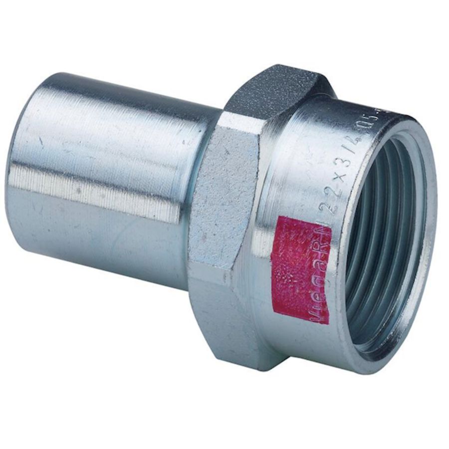 Insteekstuk persaansluiting PRESTABO spie 28x1" bn. 1112.1 VVE=5 Viega