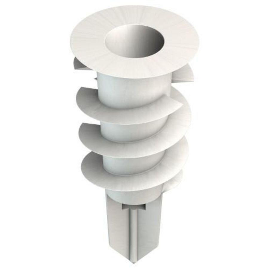 Doos a 70st. Spiral gipskartonplug 32 + schroef