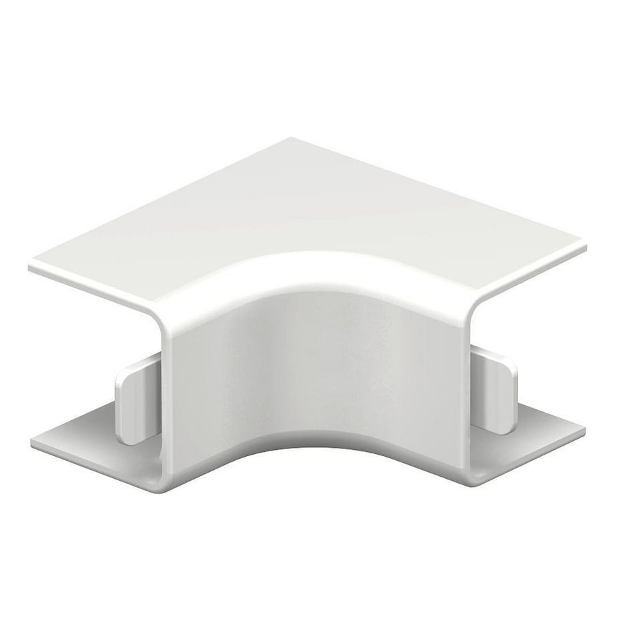 Binnenhoek 20x20mm polyvinylchlorid puur wit VVE=4
