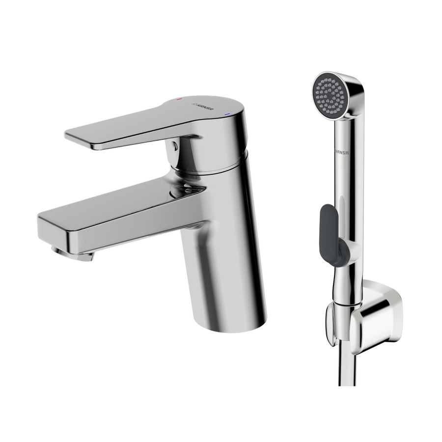 Twist bidetta wastafelmengkraan vaste uitloop zonder  boorgat 09302203