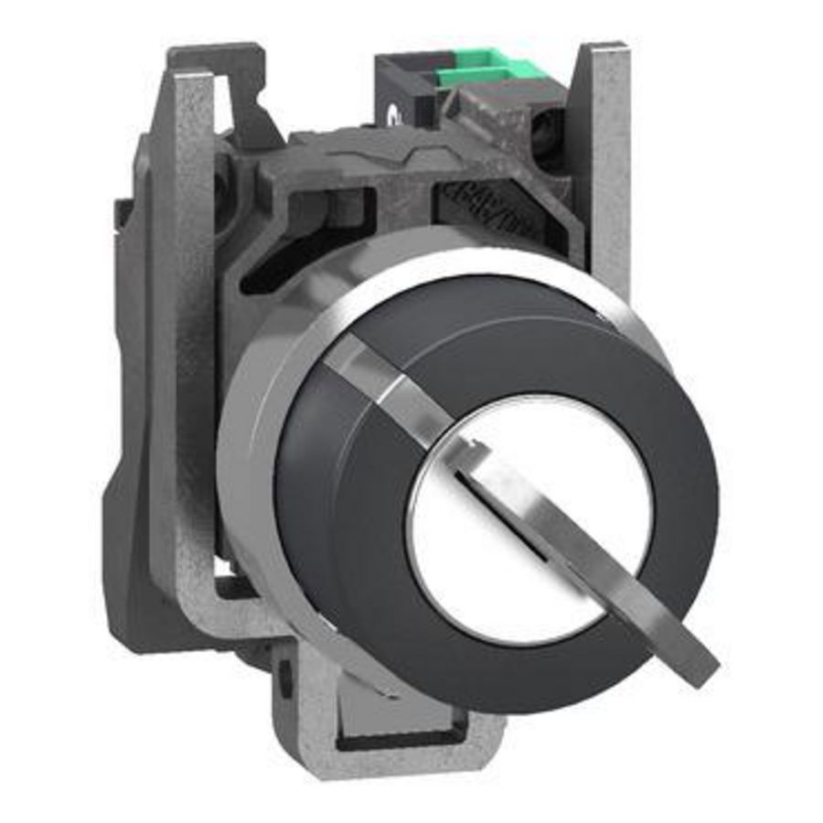 Sleutelschakelaar Harmony XB4 metaal zwart 22 mm sleutel 455