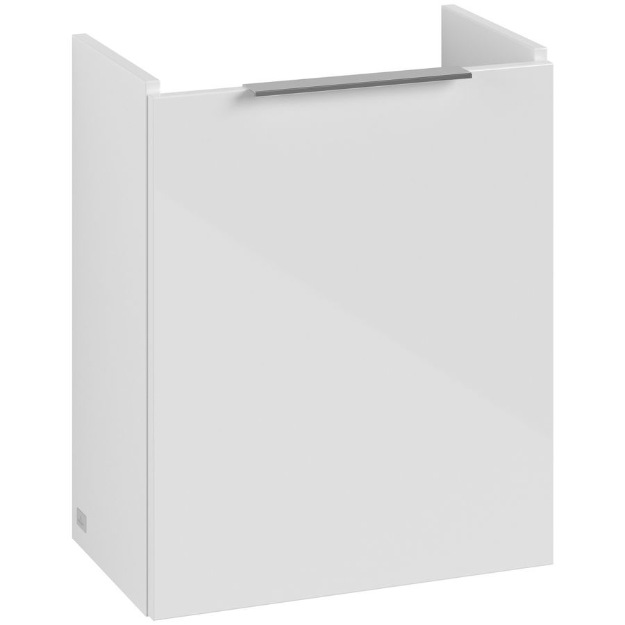 Wastafelonderkastkast ARCHITECTURA 430x520x255mm White B88301VS greep Volcano Black