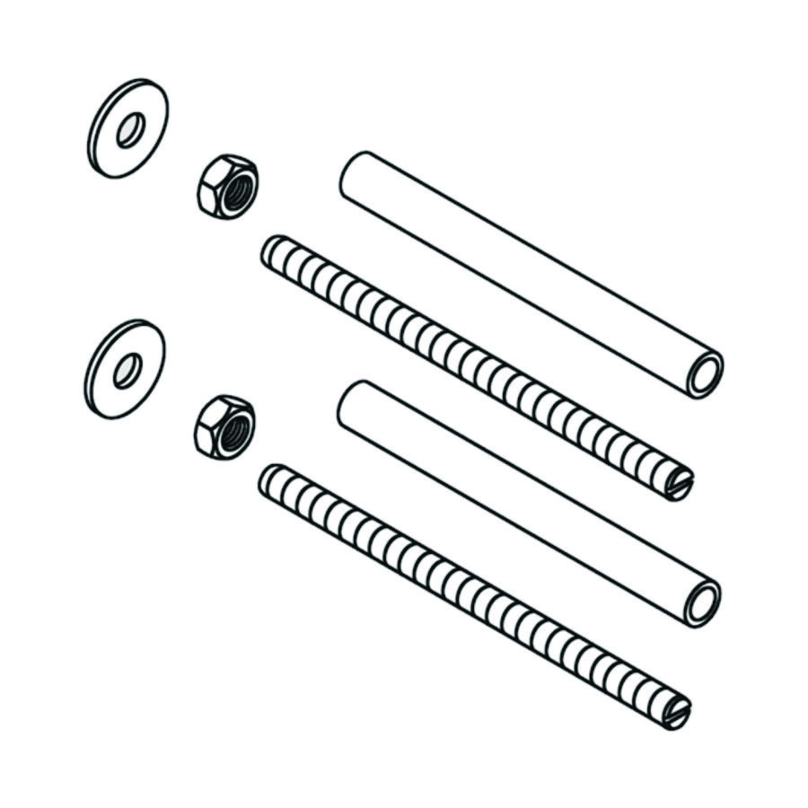 Onderdeel frame set M12mm voor MONTUS spoelreservoir 12cm