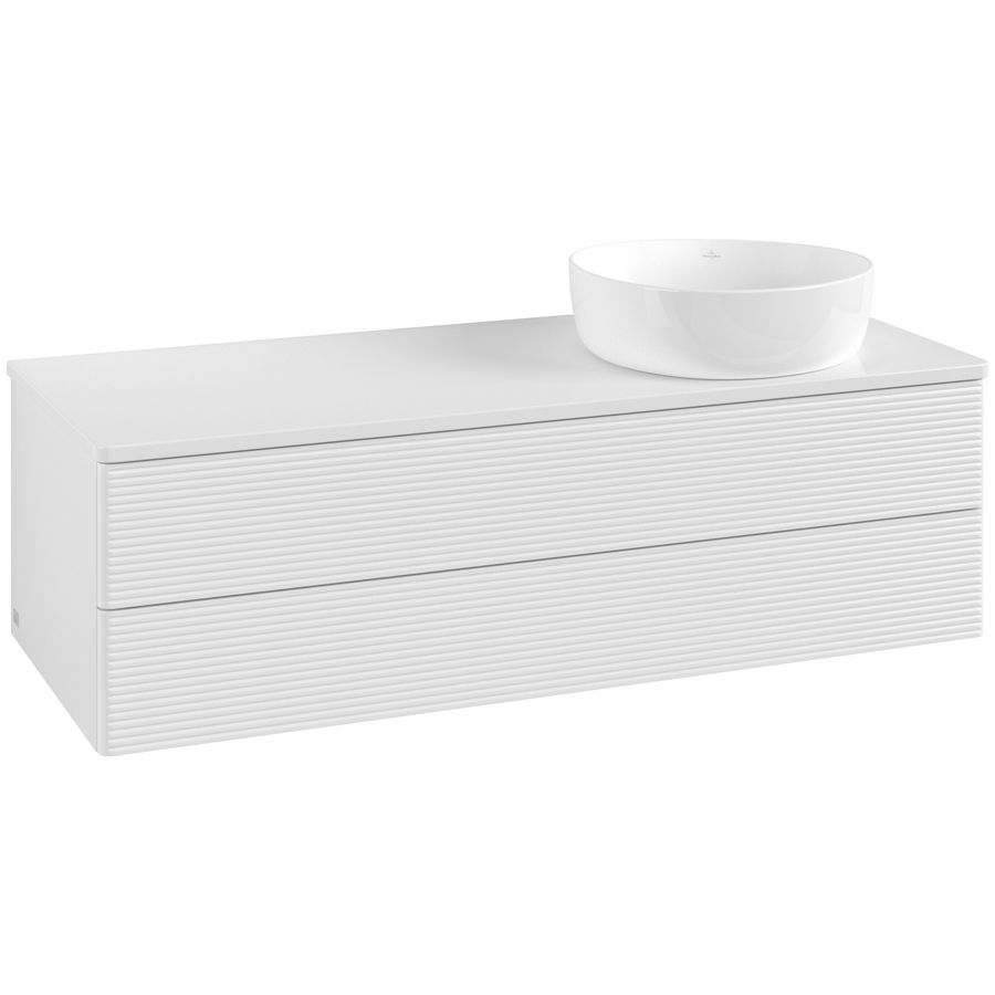 Wastafelonderkast Antao 1200x360x500mm G.White.L L23110GF