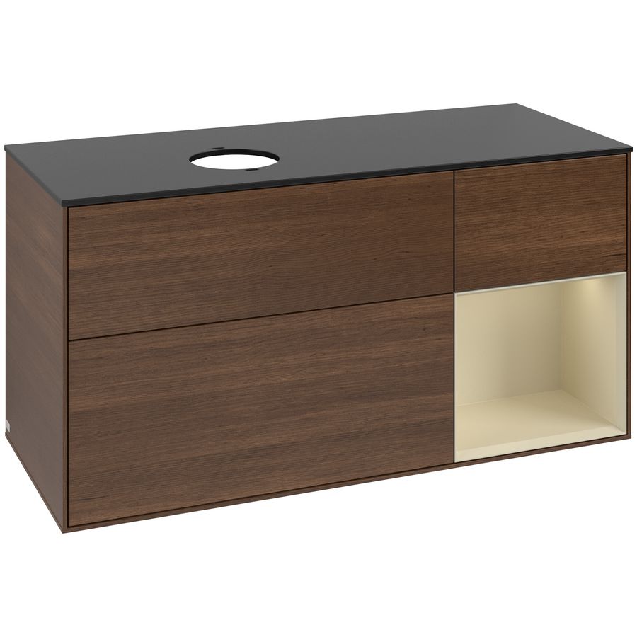 Wastafelonderkast Finion 1200x603x501mm W.Veneer FA52HJGN
