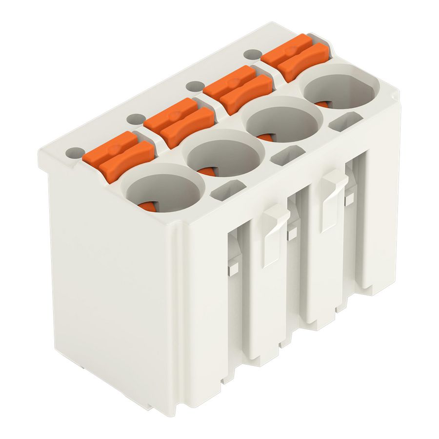 1-draads FE steker Druk lichtgrijs 2092-1124 VVE=200