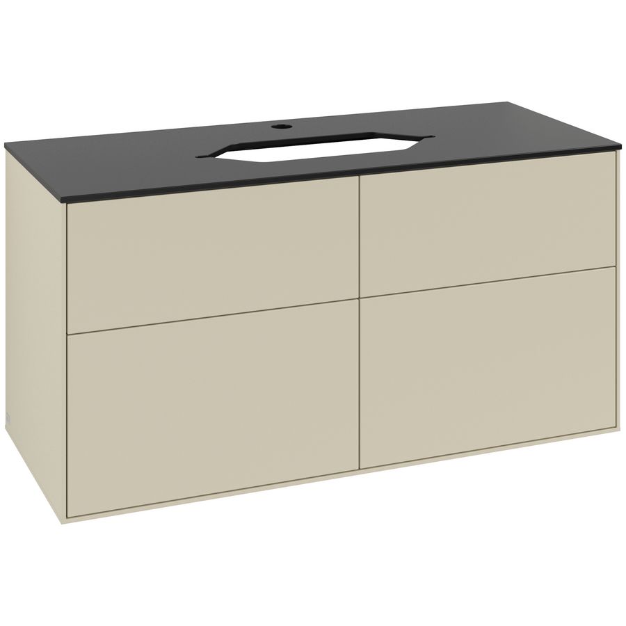 Wastafelonderkast Finion 1200x603x501mm S.Grey Matt Lacquer F26200HJ