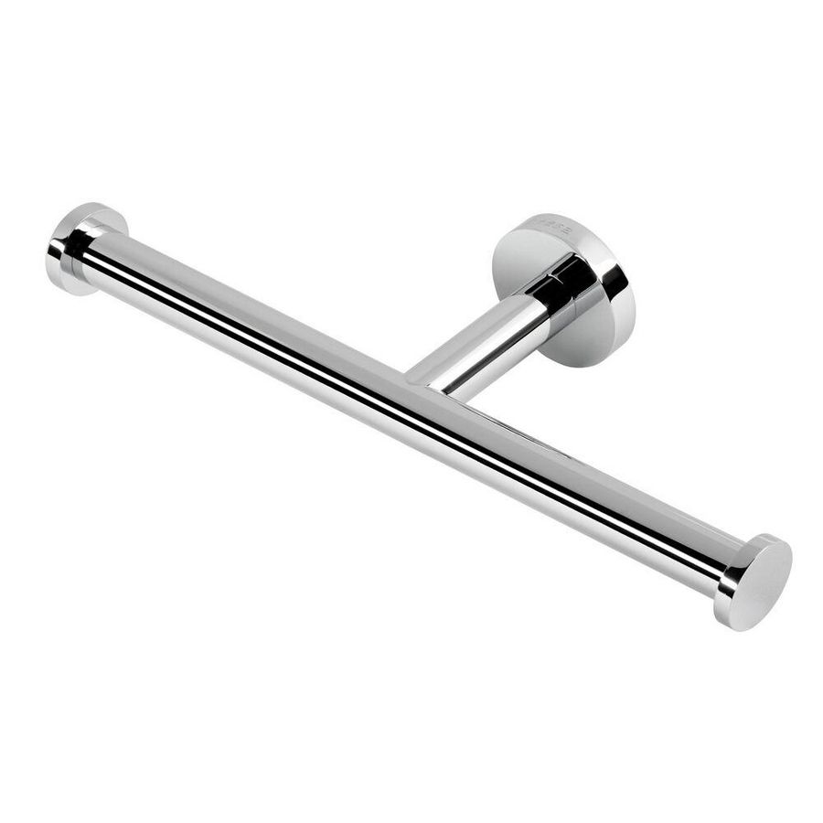 Closetrolhouder chroom dubbel zonder klep NEMOX