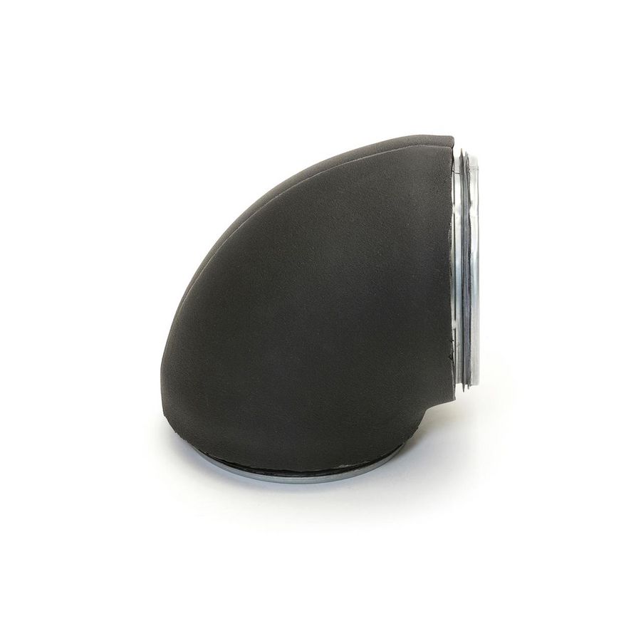Bocht geperst GBSDI9 90° 160mm verkort dampdicht met Armaflex isolatie 13mm KEN-LOK