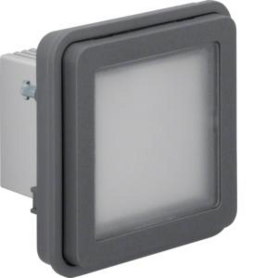 Led-signaallicht wit berker W.1 grijs