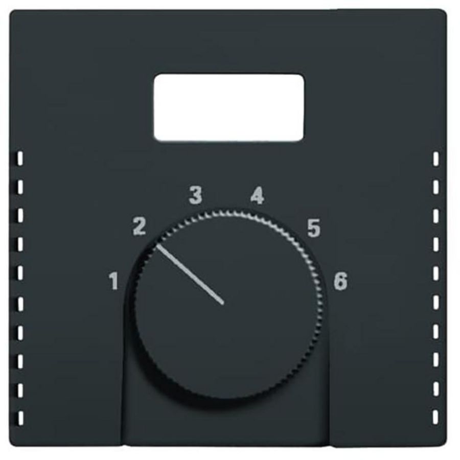 Centraalplaat afdekking v thermostaat 1094/97UTA f-antraciet