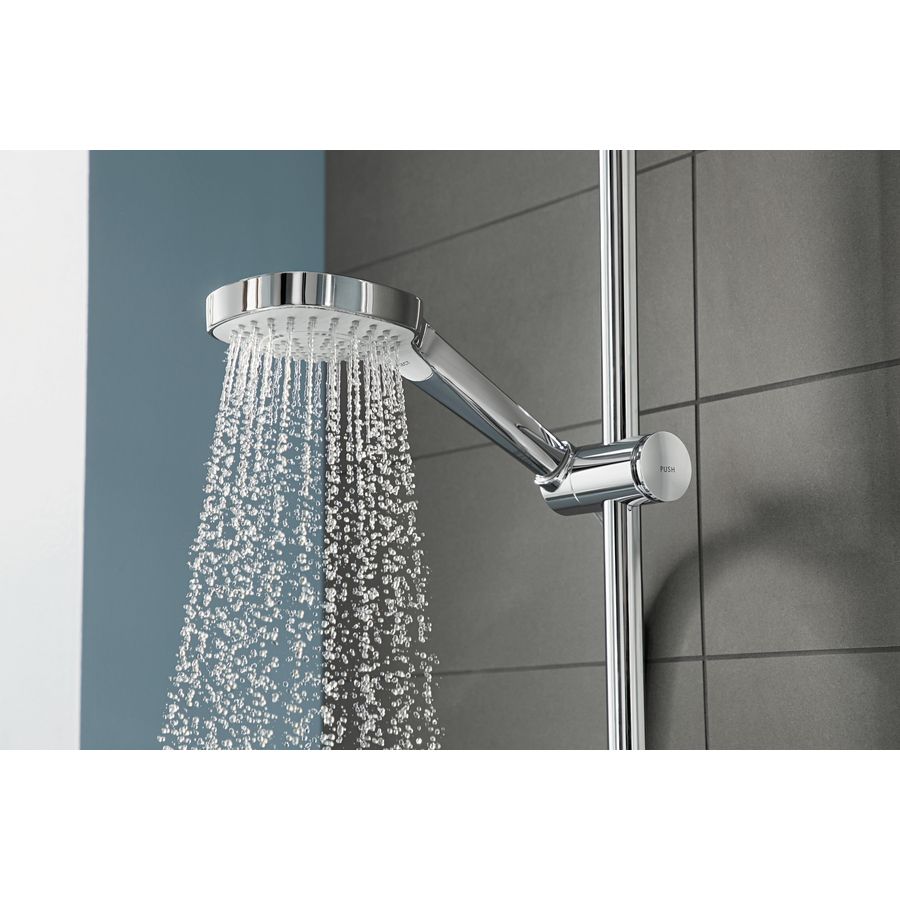 Croma Select E Multi EcoSmart glijstangset 90 cm wit/chroom