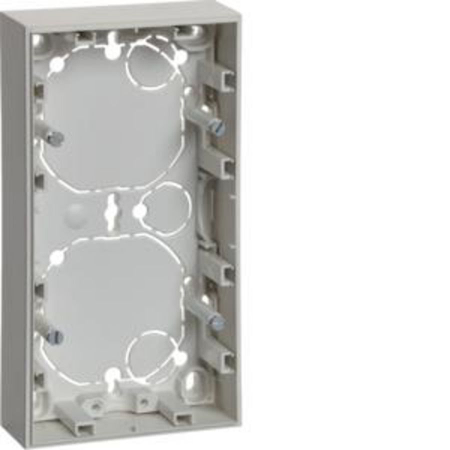 Renovatiebehuizing 2-v lage uitvoering berker S.1 polarwit