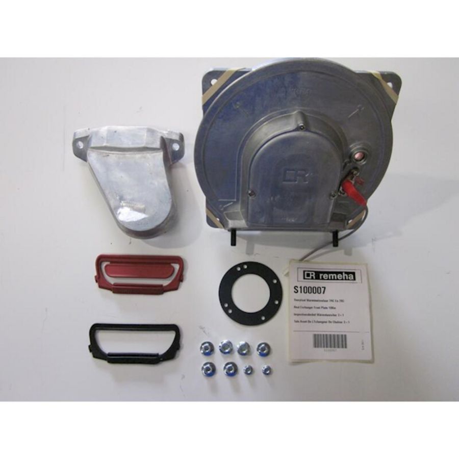 Voorplaat warmtewisselaar Avanta 24C en 28C S100007