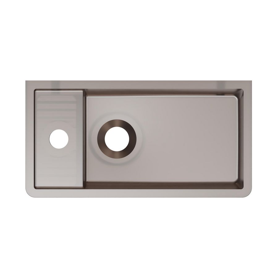 solid frosted TINY WASH L Umber