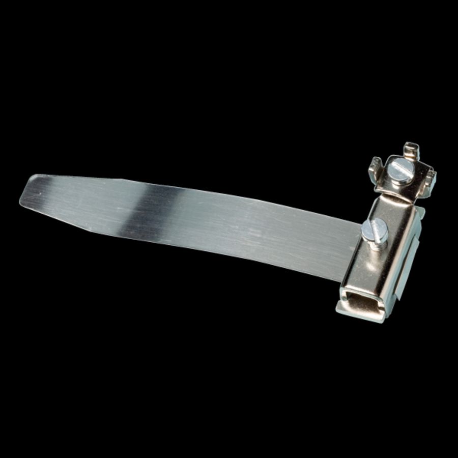 Bandaardkl RVS/staal 407mm buis 1/8-4 max.135mm 25mm²