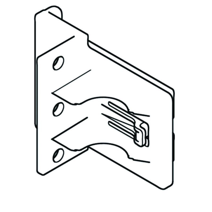 Bevestigingsset frame (10 stks.) MONTUS spoelreservoir 8 cm