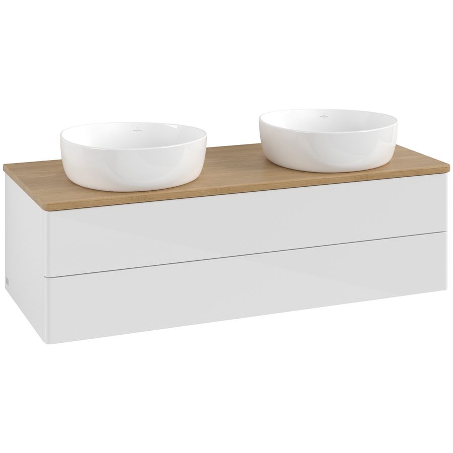 Wastafelonderkast Antao 1200x360x500mm G.White.L L24011GF