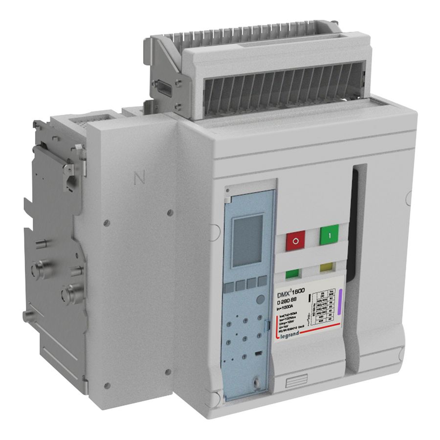 Vermogenautomaat DMX3 4-polig 1000A 50kA Uitrijdbaar