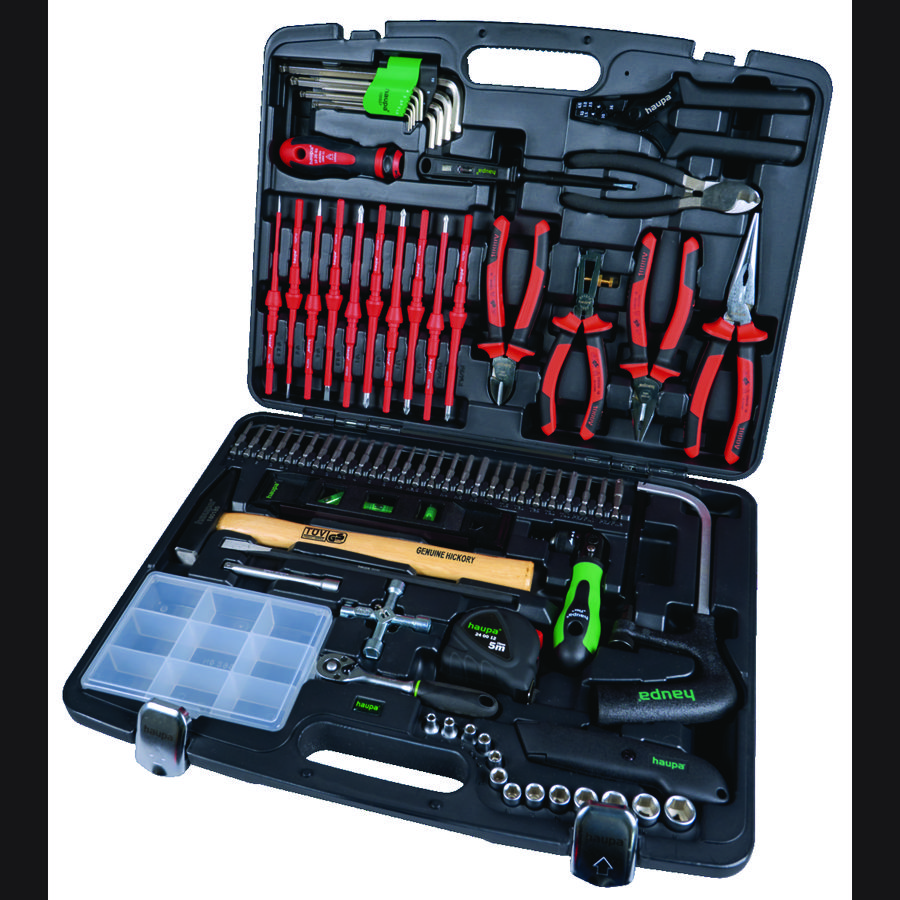 Gereedschapskoffer 78-delig (grotendeels 1000V VDE ElectroCombo