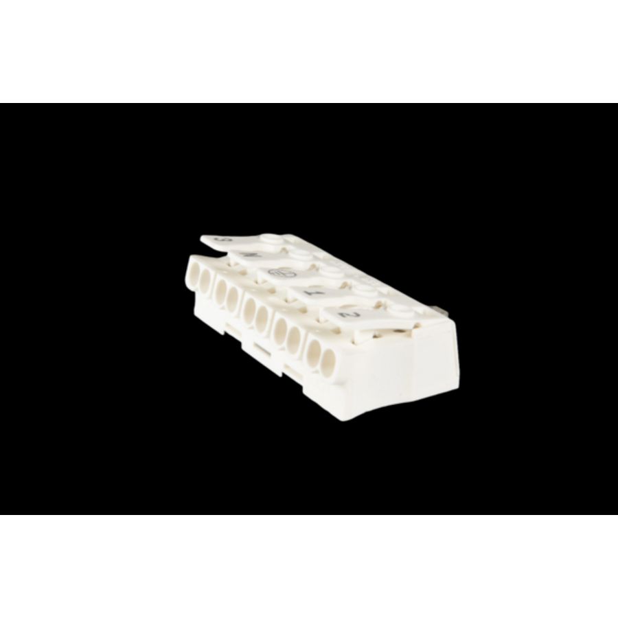 Lichtklem 5-polig wit VVE=500 1803609