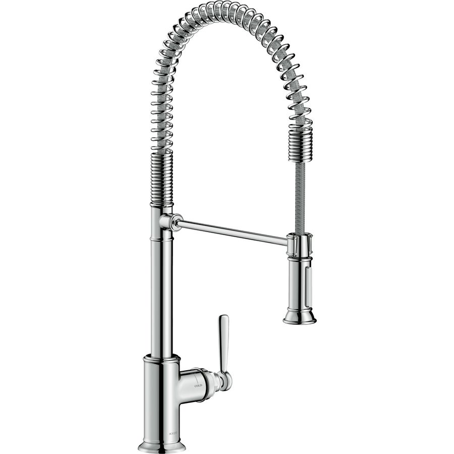 AXOR Montreux 1-hendel keukenkraan Semi-Pro rvs look